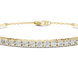 Open cuff lab grown diamond bangle bracelet in yellow gold white gold and rose gold with sleek modern diamond design