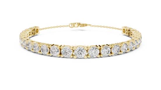 Graduated Tennis Bracelet - lab grown diamond bracelet
