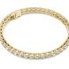 Cushion cut lab grown diamond tennis bracelet in yellow gold white gold and rose gold with luxury diamond setting
