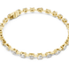 Multi shape lab grown diamond tennis bracelet with round heart oval pear and emerald cut diamonds in gold variations