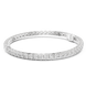Pear accent lab grown diamond tennis bracelet with round diamonds and central pear cut diamond in gold variations