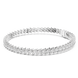 Marquise cut lab grown diamond tennis bracelet in yellow white and rose gold with elegant elongated diamond design