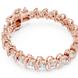 Bold link style lab grown diamond bracelet with large round cut diamonds in yellow white and rose gold