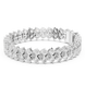 Luxury pear shape diamond tennis bracelet in gold with brilliant lab grown diamonds by Signora Jewels