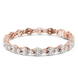 Luxury marquise and pear diamond tennis bracelet in gold with lab grown diamonds by Signora Jewels