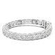 Luxury princess cut diamond tennis bracelet in gold with lab grown diamonds by Signora Jewels