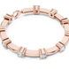Minimal round diamond station bracelet in gold with lab grown diamonds by Signora Jewels