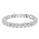 Diamond ring on a white background