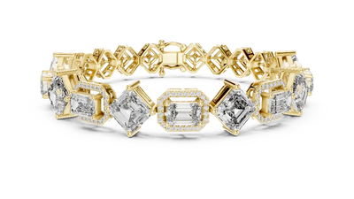 Diamond with a white background
