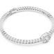 Diamond bracelet on a white background