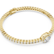 Diamond bracelet on a white background