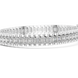 Diamond bracelet on a white background