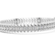 Lab grown round diamond tennis bracelet available in yellow gold white gold and rose gold with 49 brilliant diamonds in elegant collet setting