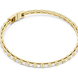 Lab grown baguette diamond tennis bracelet in yellow gold white gold and rose gold featuring sleek geometric diamond settings