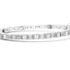 Diamond bracelet on a white background