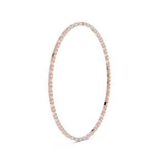 gold necklace on a white background