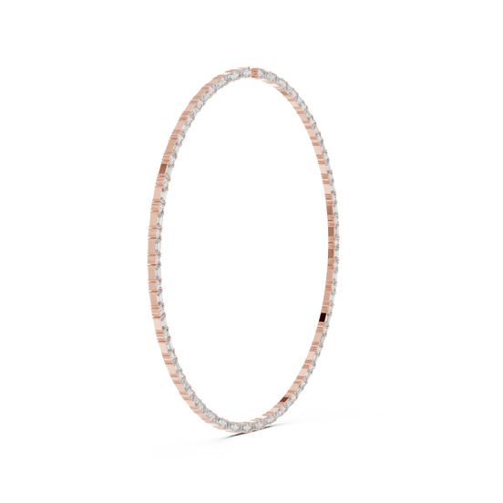 gold necklace on a white background