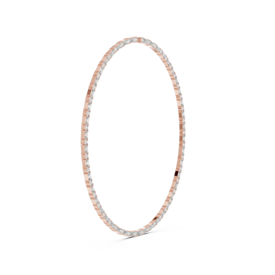 gold necklace on a white background