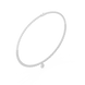 Pearl necklace with a teardrop-shaped pearl pendant on a white background
