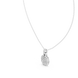 Cushion halo diamond pendant in gold with lab grown diamonds by Signora Jewels
