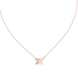 Butterfly diamond pendant in gold with lab grown diamonds by Signora Jewels