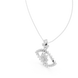 Luxury evil eye diamond pendant in gold with lab grown diamonds by Signora Jewels