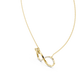 Infinity butterfly diamond pendant in gold with lab grown diamonds by Signora Jewels