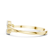 Ladies pear marquise diamond ring in gold with pear and marquise lab grown diamonds by Signora Jewels
