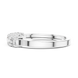Ladies five stone diamond ring in gold with round lab grown diamonds by Signora Jewels
