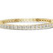 Classic round diamond tennis bracelet available in yellow gold white gold and rose gold with 49 brilliant diamonds in elegant collet setting design