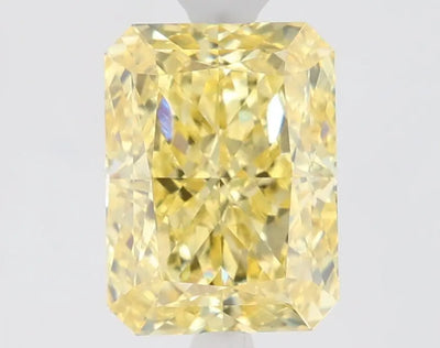 2.12ct Radiant Fancy Intense Yellow VS1 Lab-Grown Diamond