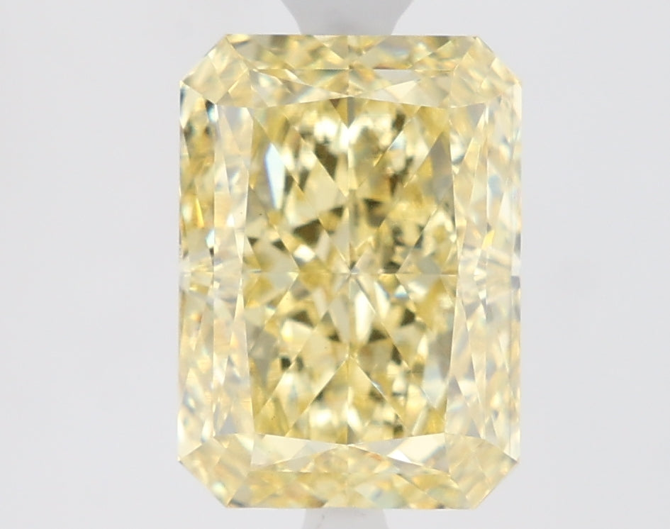 2.57ct Radiant Fancy Intense Yellow VS2 Lab-Grown Diamond