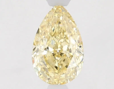 1.02ct Pear Fancy Intense Yellow VVS2 Lab-Grown Diamond