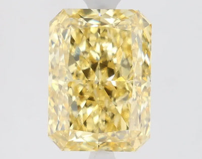2.53ct Radiant Fancy Intense Yellow VS1 Lab-Grown Diamond