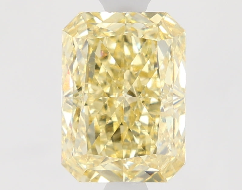 1.58ct Radiant Fancy Intense Yellow VS1 Lab-Grown Diamond