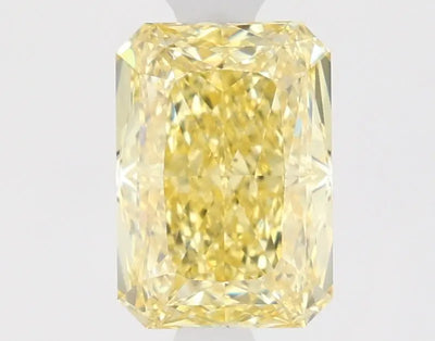 1.51ct Radiant Fancy Intense Yellow VS1 Lab-Grown Diamond