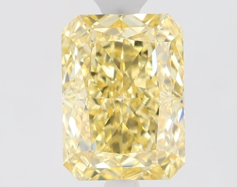 1.71ct Radiant Fancy Intense Yellow VS1 Lab-Grown Diamond