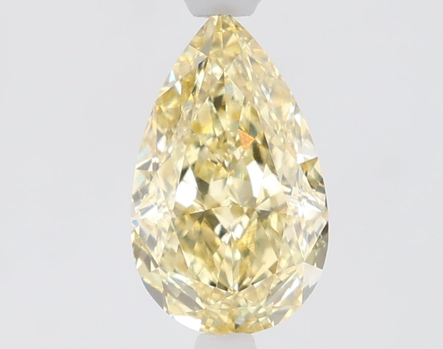 1.20ct Pear Fancy Intense Yellow VVS2 Lab-Grown Diamond