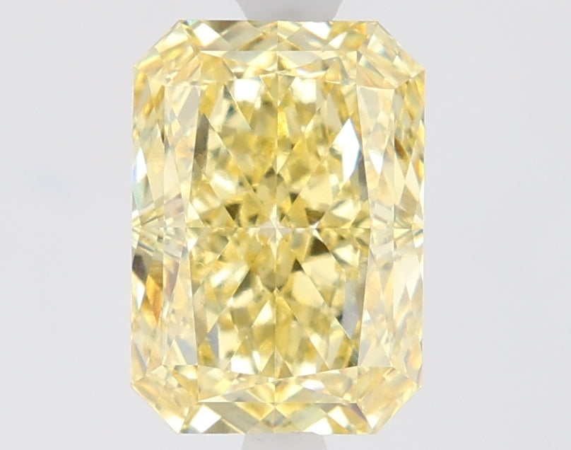 1.67ct Radiant Fancy Intense Yellow VS1 Lab-Grown Diamond