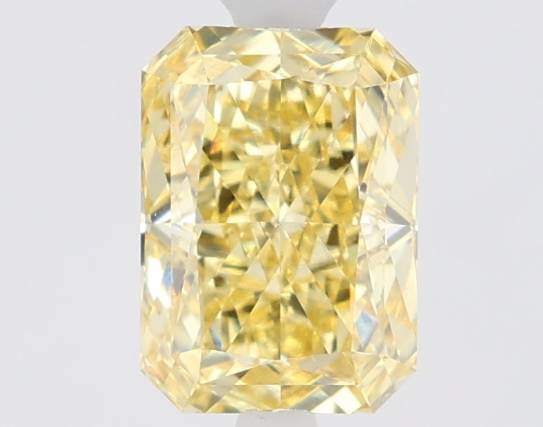 1.50ct Radiant Fancy Vivid Yellow VS1 Lab-Grown Diamond