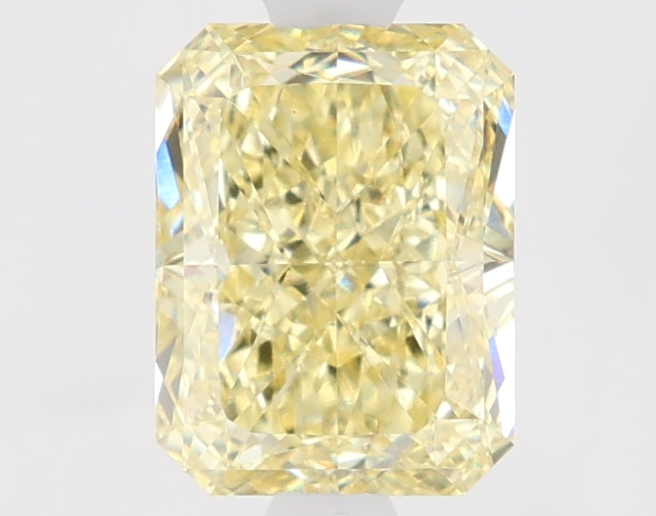 1.42ct Radiant Fancy Intense Yellow VS1 Lab-Grown Diamond