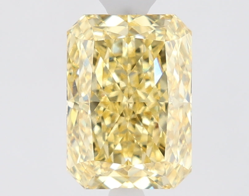1.49ct Radiant Fancy Intense Yellow VS1 Lab-Grown Diamond