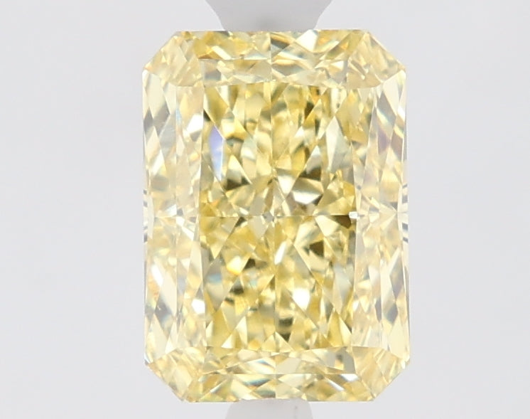 1.18ct Radiant Fancy Intense Yellow VVS2 Lab-Grown Diamond