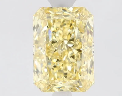 1.18ct Radiant Fancy Intense Yellow VVS2 Lab-Grown Diamond