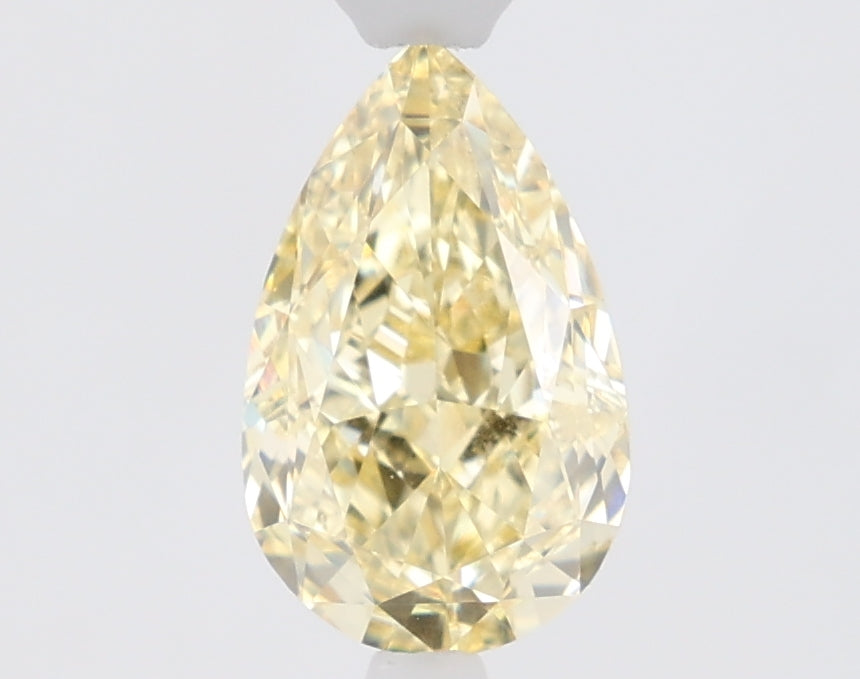 1.21ct Pear Fancy Intense Yellow VVS2 Lab-Grown Diamond