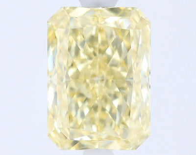1.36ct Radiant Fancy Intense Yellow VS2 Lab-Grown Diamond