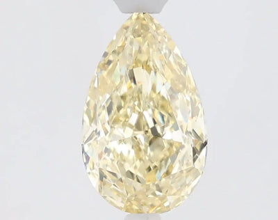 1.10ct Pear Fancy Yellow VVS2 Lab-Grown Diamond