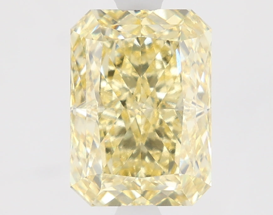 2.06ct Radiant Fancy Intense Yellow VVS2 Lab-Grown Diamond