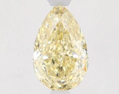 1.13ct Pear Fancy Intense Yellow VVS2 Lab-Grown Diamond