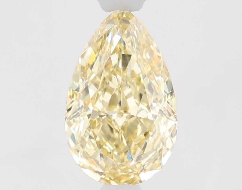 1.05ct Pear Fancy Yellow VS1 Lab-Grown Diamond